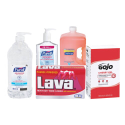Hand Soap and Sanitizers