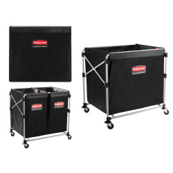 Rubbermaid Collapsible Basket Trucks