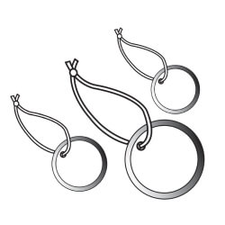 Metal Rim Tags