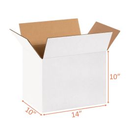 white shipping boxes