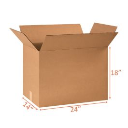 cardboard boxes