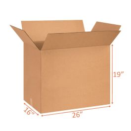 cardboard boxes