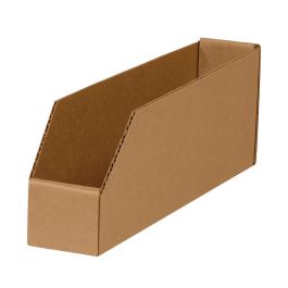 Corrugated Bin (Kraft) - 10 x 12 x 4½" - 25/Bundle