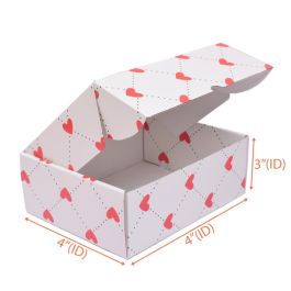 hearts corrugated box