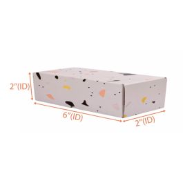 terrazzo color shipping box