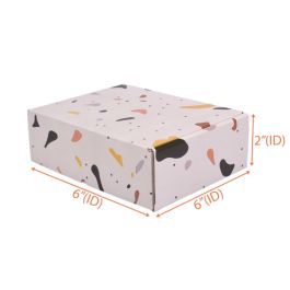color cardboard mailing box