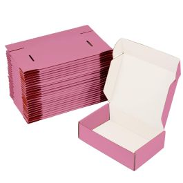 Pink Mailer Box (White Inside) 