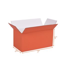 orange corrugated box