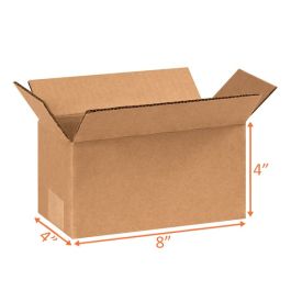Shipping Boxes (Customizable) - 8 x 4 x 4" - 25/Bundle