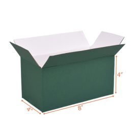 green corrugated box