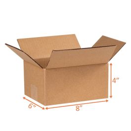 Shipping Boxes (E Flute) - 8 x 6 x 4"