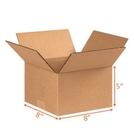 Shipping Boxes (E Flute) - 8 x 8 x 5"