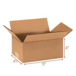 Shipping Boxes (Customizable) 200 lb test- 9 x 6 x 4" - 25/Bundle