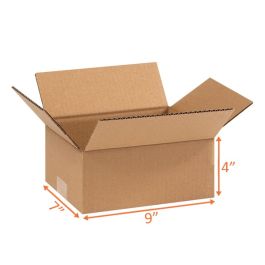 Shipping Boxes (Customizable) 200 lb test- 9 x 7 x 4" - 25/Bundle