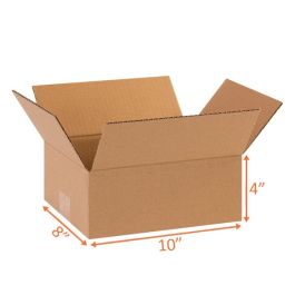Shipping Boxes (E Flute) - 10 x 8 x 4"