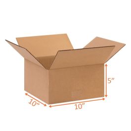 Shipping Boxes (E Flute) - 10 x 10 x 5"