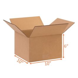 Shipping Boxes (E Flute) - 10 x 10 x 6"