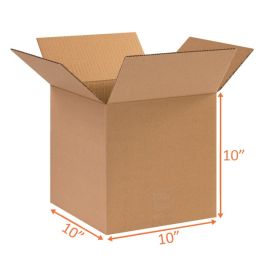 Shipping Boxes (E Flute) - 10 x 10 x 10"