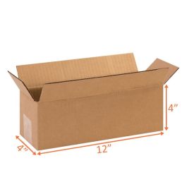 Shipping Boxes (E Flute) - 12 x 4 x 4"