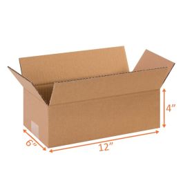 Shipping Boxes (Customizable) - 12 x 6 x 4" - 25/Bundle