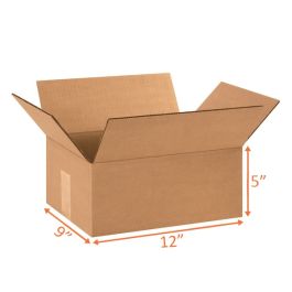 Shipping Boxes (E Flute) - 12 x 9 x 5"