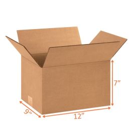 Shipping Boxes (E Flute) - 12 x 9 x 7"
