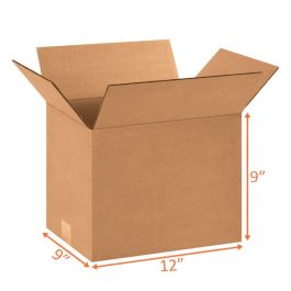 Shipping Boxes (E Flute) - 12 x 9 x 9"