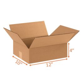 Shipping Boxes (Customizable) - 12 x 10 x 4" - 25/Bundle