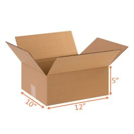 Shipping Boxes (Customizable) - 12 x 10 x 5" - 25/Bundle