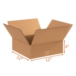 Shipping Boxes (E Flute) - 12 x 12 x 4"