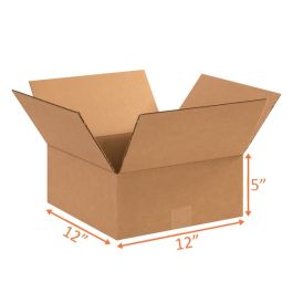 Shipping Boxes (E Flute) - 12 x 12 x 5"