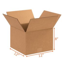 Shipping Boxes (E Flute) - 12 x 12 x 8"