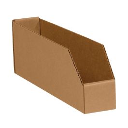 Corrugated Bin (Kraft) - 4 x 9 x 4½" - 25/Bundle