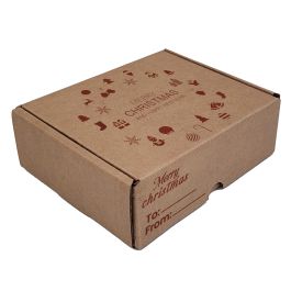Christmas Mailer Box (Kraft)