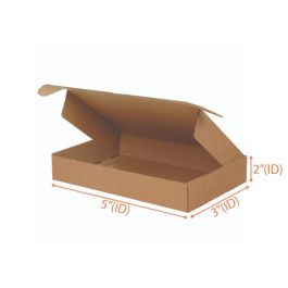 Kraft Mailer Box (E Flute) - 5 x 3 x 2" 