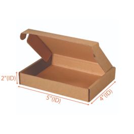 Kraft Mailer Box (E Flute) - 5 x 4 x 2" 