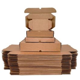 Kraft Mailer Box (E Flute) - 5 5/8 x 4 1/5 x 5" 