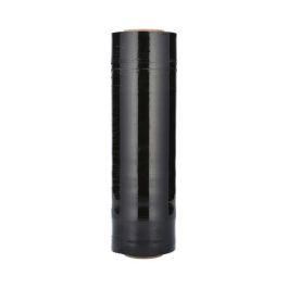 Colored Stretch Wrap Cast Tint Black (Tinted) - 18" x 1500' x 80 Gauge