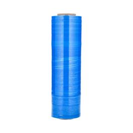 Colored Stretch Wrap Cast Blue (Tinted) - 18" x 1500' x 80 Gauge