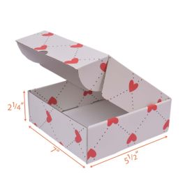 hearts corrugated box