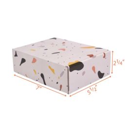 terrazzo corrugated box