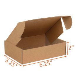 Kraft Mailer Box (E Flute) - 6¼ x 3¼ x 2" 