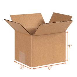 Shipping Boxes (E Flute) - 6 x 5 x 3"