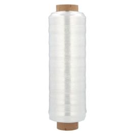 Hand Vented Stretch, stiff film with large holes - 17" x 3000' - 108 rls/plt