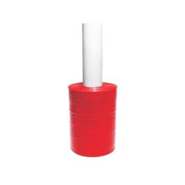 Extended Core Red Stretch Film - 5" x 1000' x 80 Gauge - 12 rls/cs