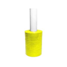 Extended Core Yellow Stretch Film - 5" x 1000' x 80 Gauge - 12 rls/cs