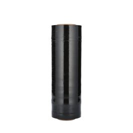 Colored Stretch Wrap Cast Black (Dark) - 12" x 1000' x 120 Gauge - 4 rls/cs