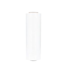 Colored Stretch Wrap Cast White (Dark) - 18" x 1000' x 80 Gauge - 4 rls/cs