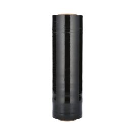 Colored Stretch Wrap Cast Black (Dark) - 18" x 1000' x 120 Gauge - 4 rls/cs