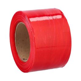Narrow Banding Pallet Wrap Red Stretch Film - 3" x 1000' x 80 Gauge - 18 rls/cs